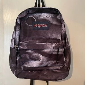 JanSport Black and White Swirl Men's Backpack